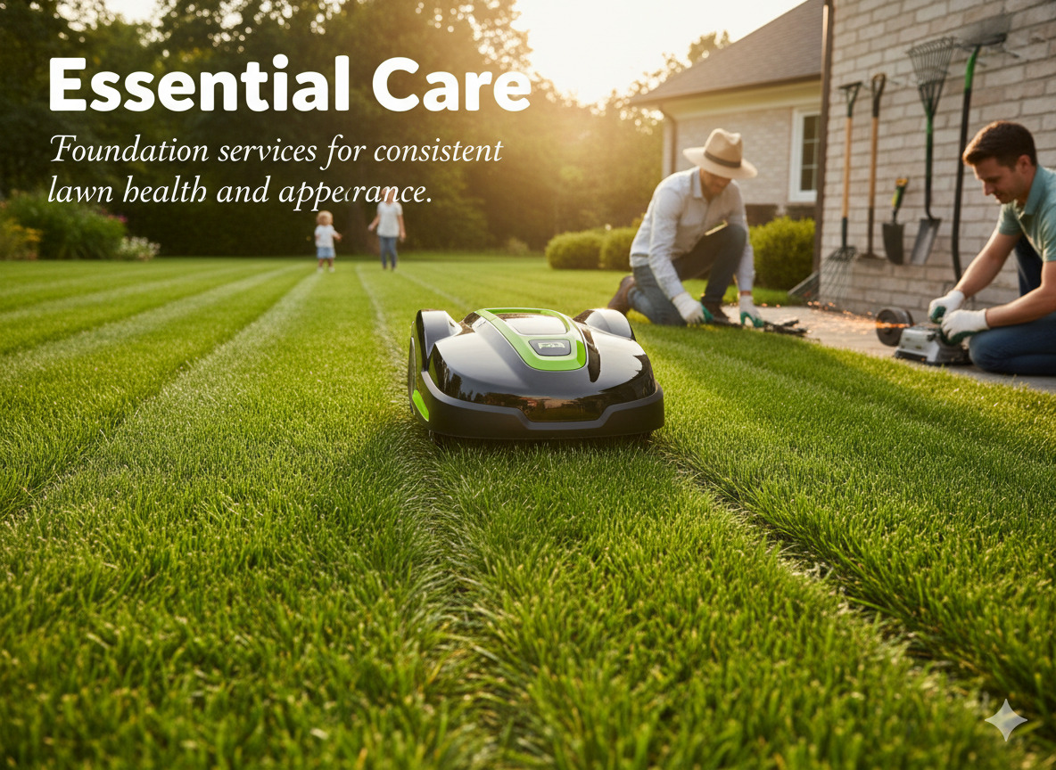 Essential lawn care service